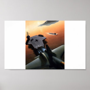 Poster Aircraft Carrier