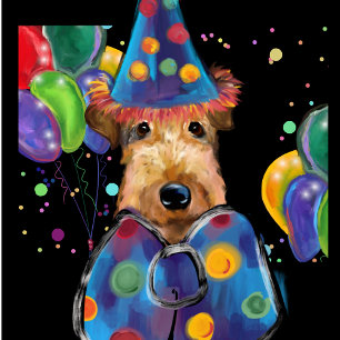 POSTER AIREDALE TERRIER