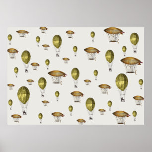Poster airships print