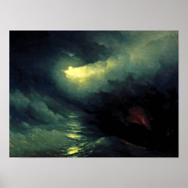Poster Aivazovsky - La création du monde (Devant)