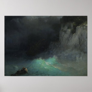 Poster Aivazovsky - La Tempête 1861