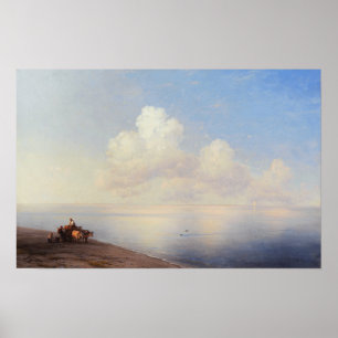 Poster Aivazovsky - Mer calme 1887