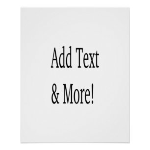 Poster Ajouter du texte et plus ! Customisez votre propre