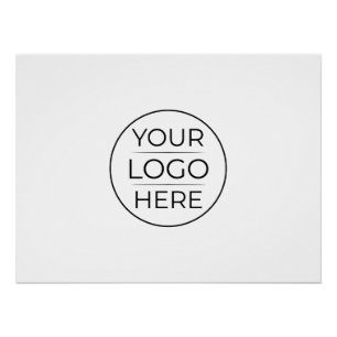 Poster Ajouter simplement votre logo Entreprise