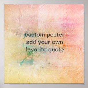 Poster ajouter un devis peinture abstraite design rose ja