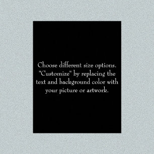 Poster Ajouter une image ou une oeuvre d'art, la créer à