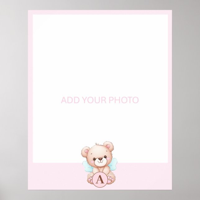 Poster Ajouter votre photo bébé (Devant)