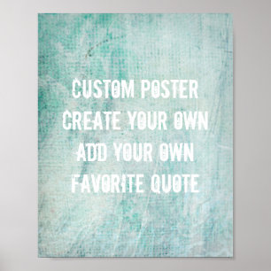 poster ajouter votre propre devis pour décoration 