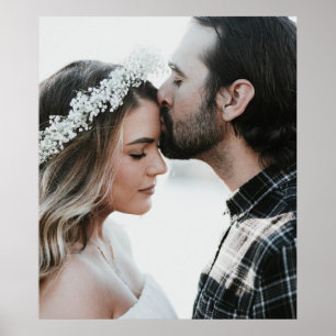 Poster Ajouter votre propre photo personnalisée double fa