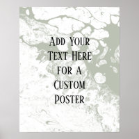 Ajouter Votre Texte Personnalisé, Marbre Blanc Et