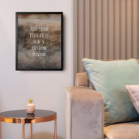 Ajouter Votre Texte Personnalisé Vintage Earth Ton
