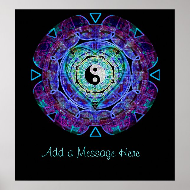 Poster Ajoutez votre message ici. (Devant)