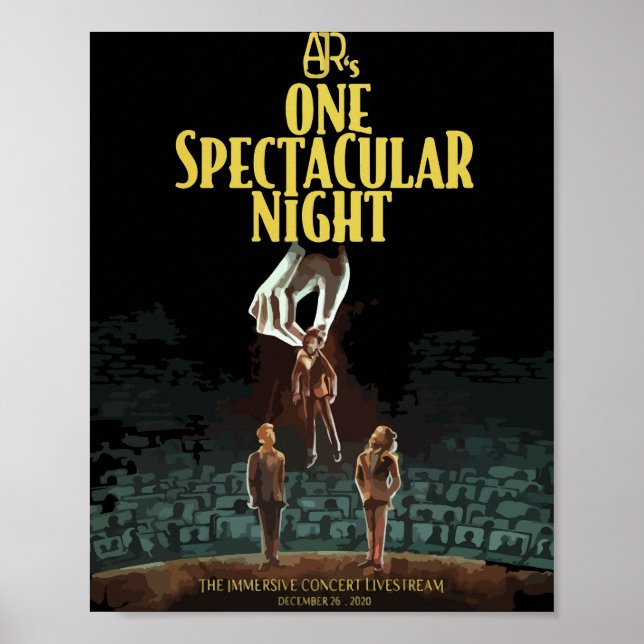 Poster Ajr Une Nuit Spectaculaire (Devant)