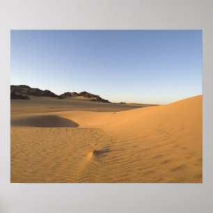 Poster Akakus, désert du Sahara, Fezzan, Libye.