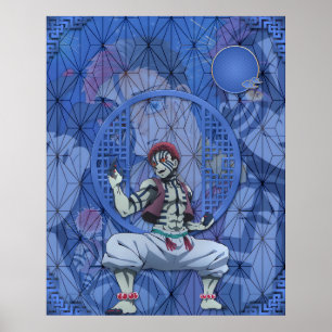 Poster Akaza Upper Moon 3