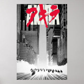Poster Akira Kaneda Shotaro anime manga