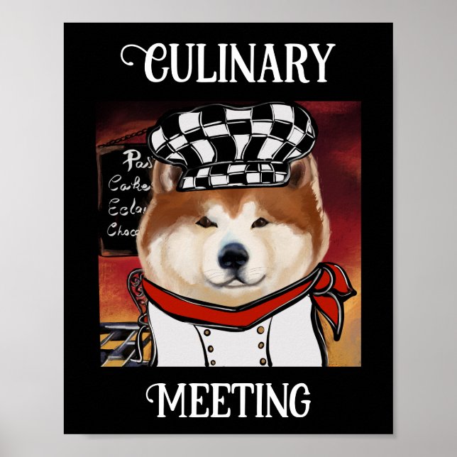 POSTER AKITA        (Devant)