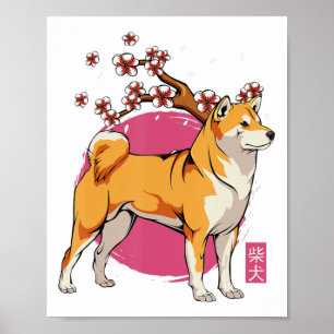 Poster akita shiba inu