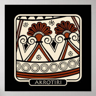 Poster Akrotiri