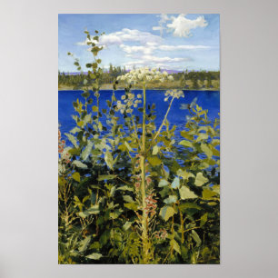 Poster Akseli Gallen-Kallela - Angelica sauvage