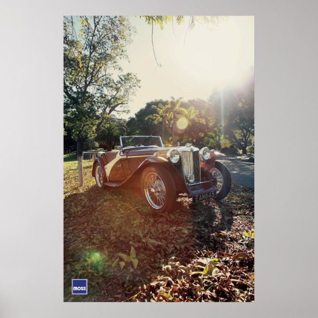 Poster Al Moss' MGTC (Devant)