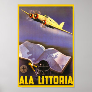 Poster Ala Littoria