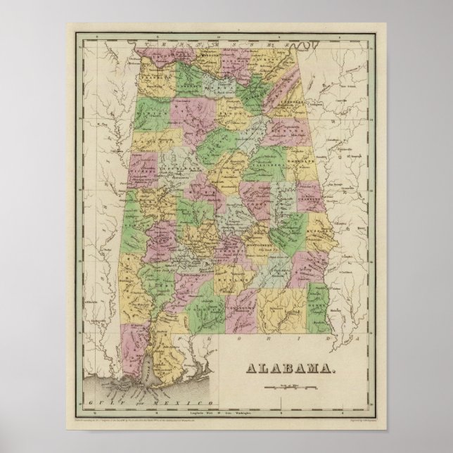 Poster Alabama (Devant)