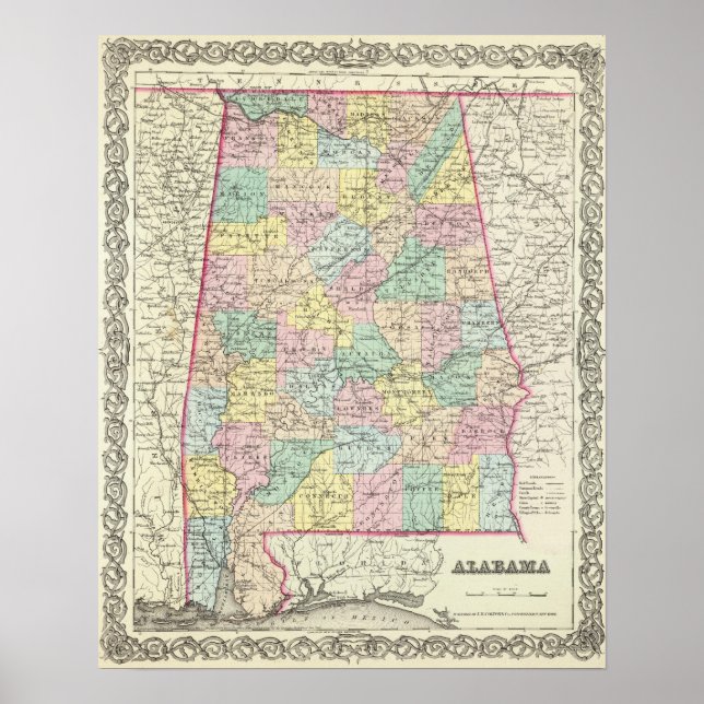Poster Alabama 5 (Devant)