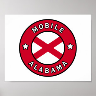 Poster Alabama mobile