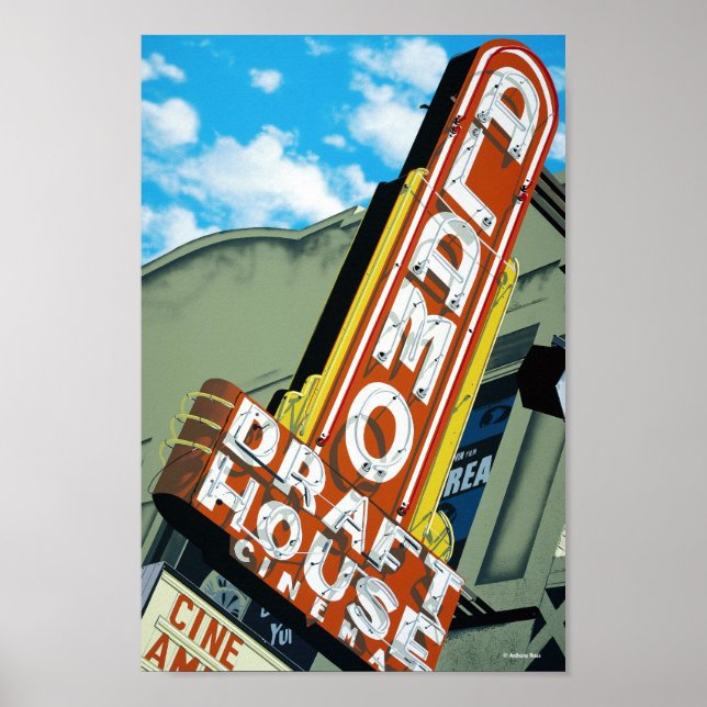 Poster Alamo Projet de Maison Austin Texas (Devant)