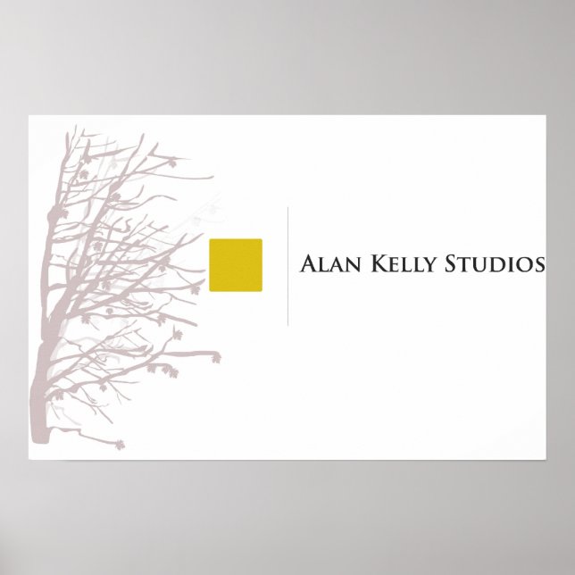 Poster Alan Kelly Studio (Devant)