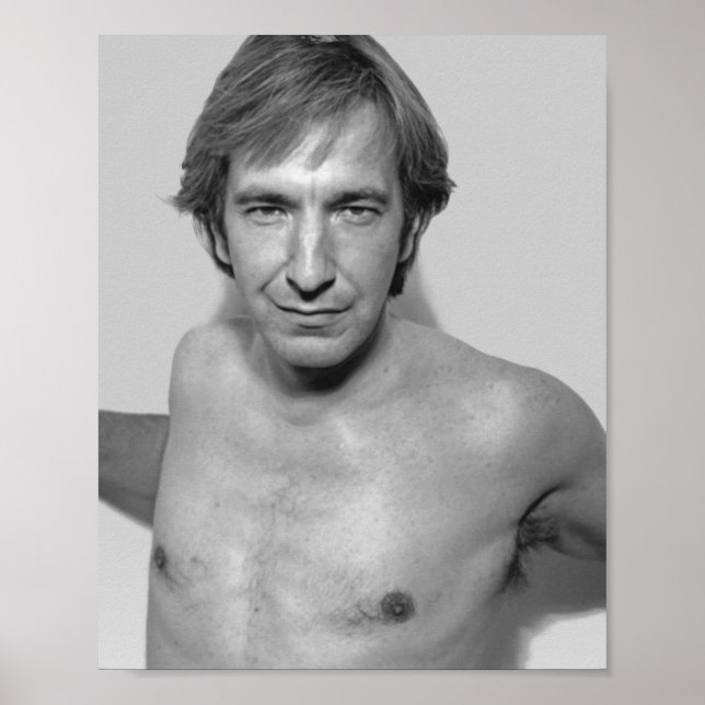 Poster Alan Rickman (Devant)