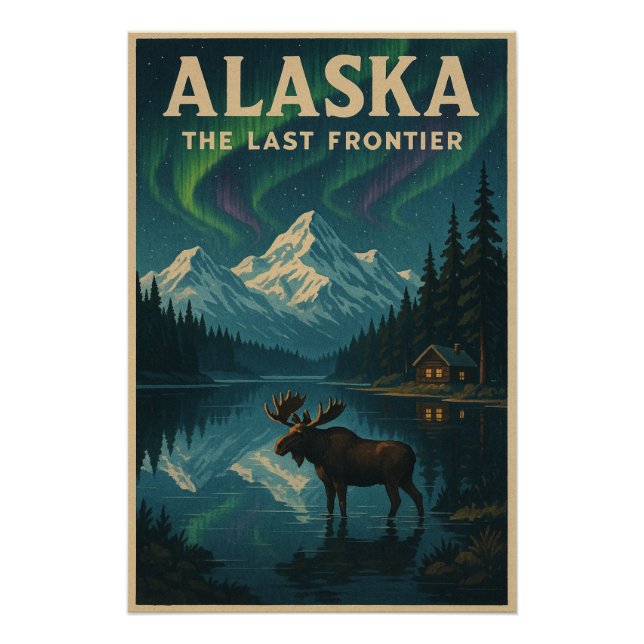 Poster Alaska - La Dernière frontière (Devant)