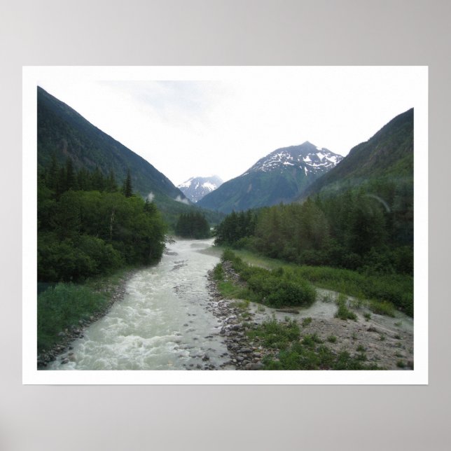 Poster Alaska Stream (Devant)