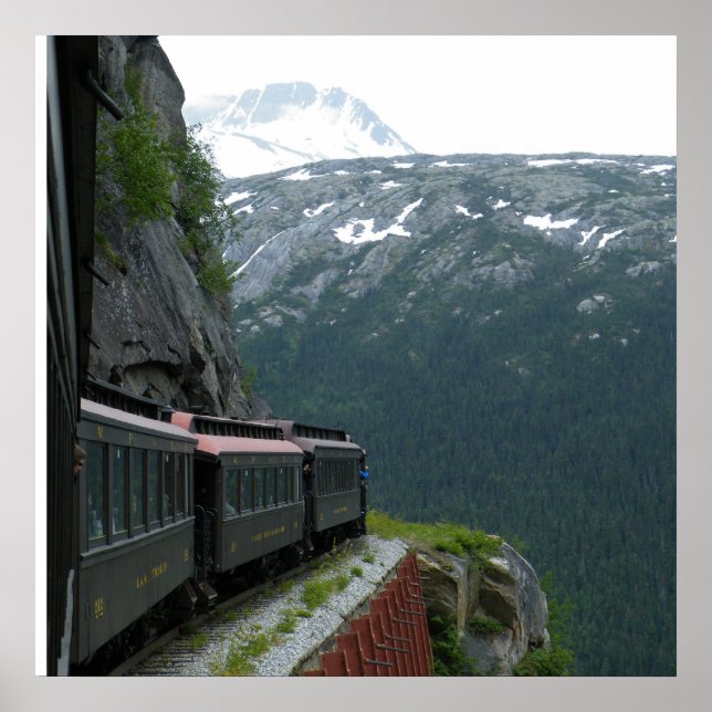 Poster Alaska Train Adventure (Devant)