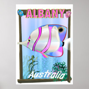 Poster Albany, Australie occidentale