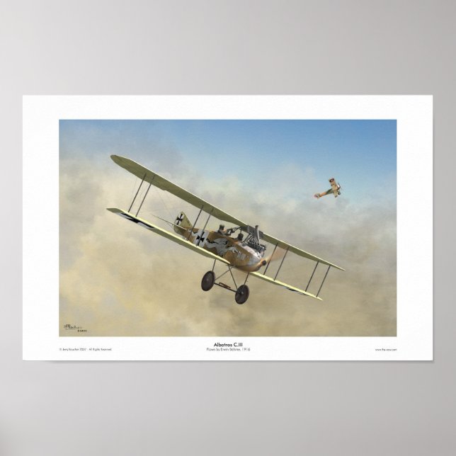 Poster Albatros C.III (Devant)