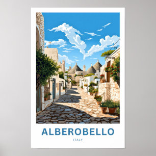 Poster Alberobello Italie Imprimer Voyage