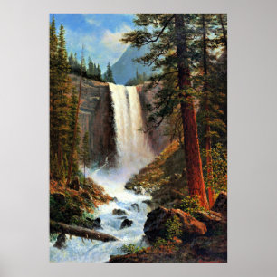 Poster Albert Bierstadt painting