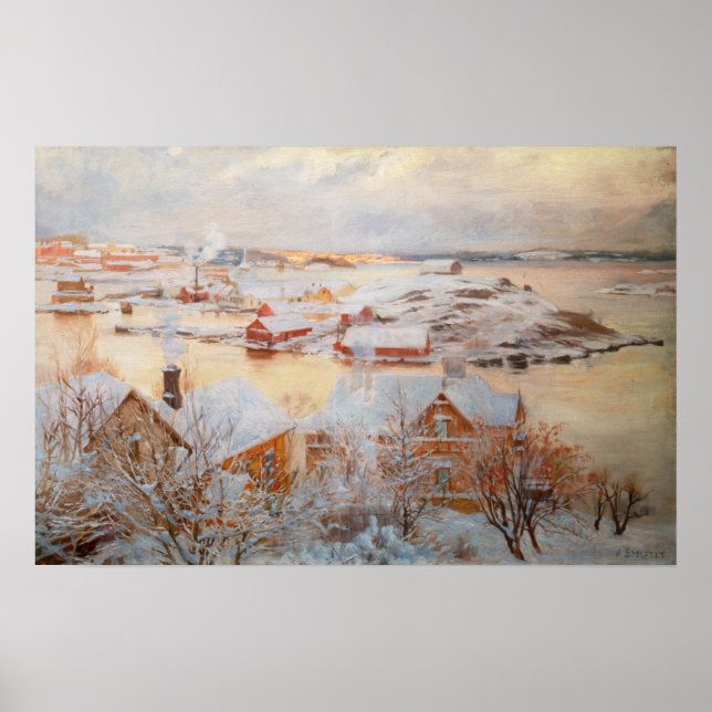 Poster Albert Edelfeel - Jour de décembre (Devant)