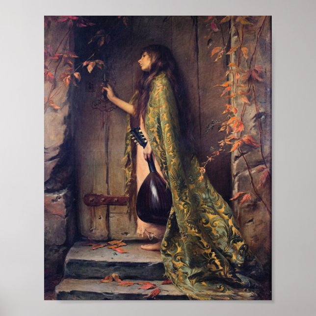 Poster Albert Joseph Penot : La Petite Cigale - Portrait (Devant)