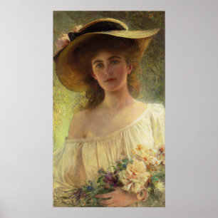 Poster Albert Lynch Éternel soleil CC0560 Romantique