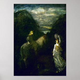 Poster Albert Pinkham Ryder King Cophetua et le mendiant