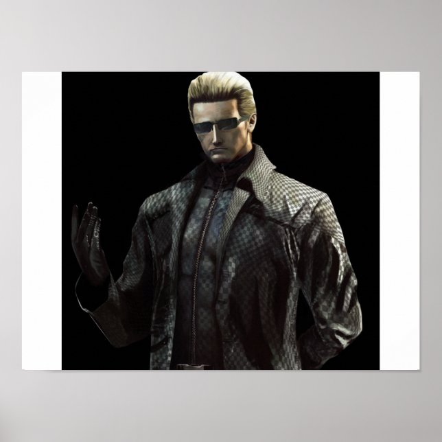 Poster Albert Wesker (Devant)