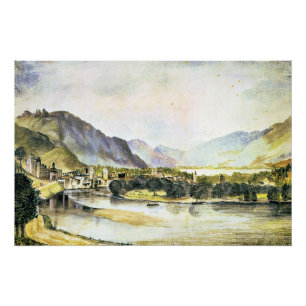 Poster Albrecht Durer - La ville de Trente
