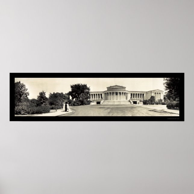 Poster Albright Gallery Buffalo NY Photo 1913 (Devant)