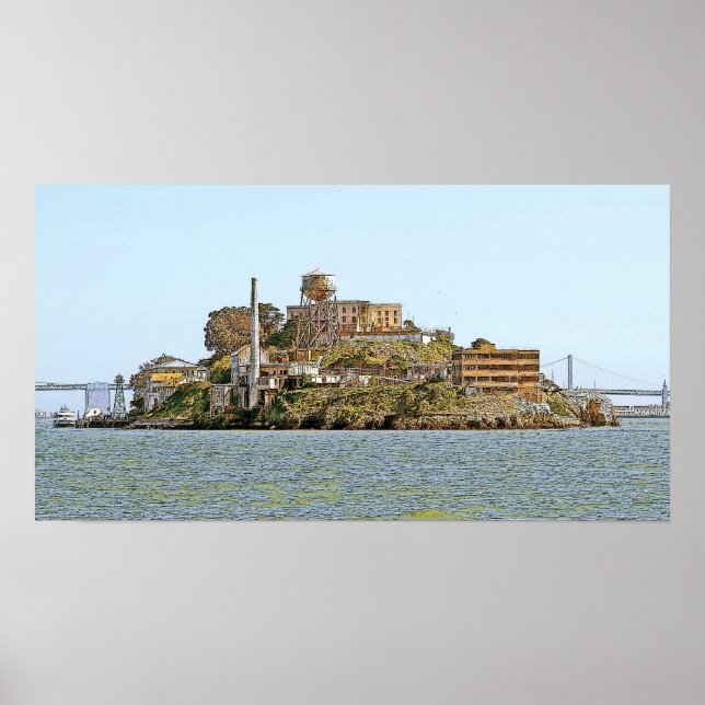 POSTER ALCATRAZ (Devant)