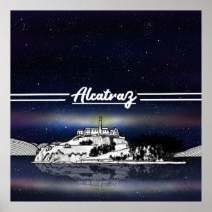 Poster Alcatraz Island