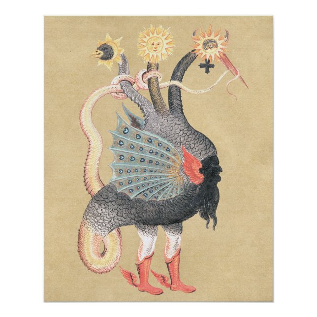 Poster Alchimie couleur Dragon Parfait (Devant)