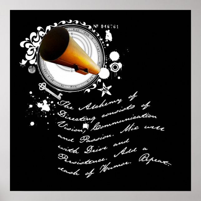 Poster Alchimie de direction (Devant)